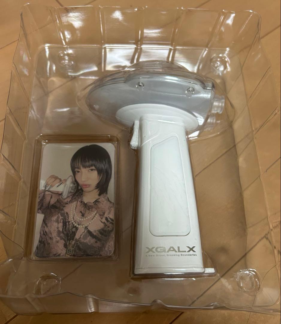 XG OFFICIAL LIGHT STICK Ver.1 トレカ付 開封済