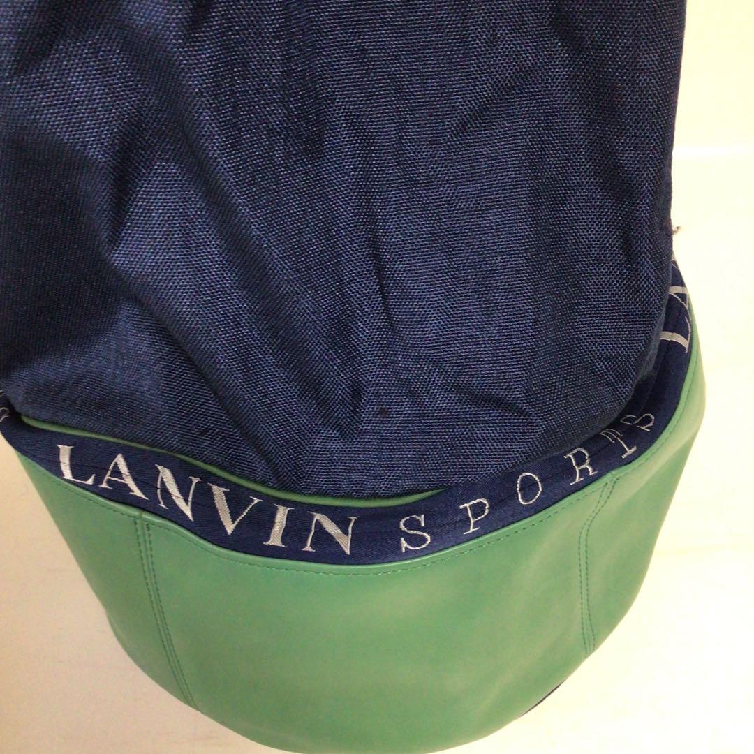 LANVIN SPORTS ショルダーバッグ ネイビー/グリーン