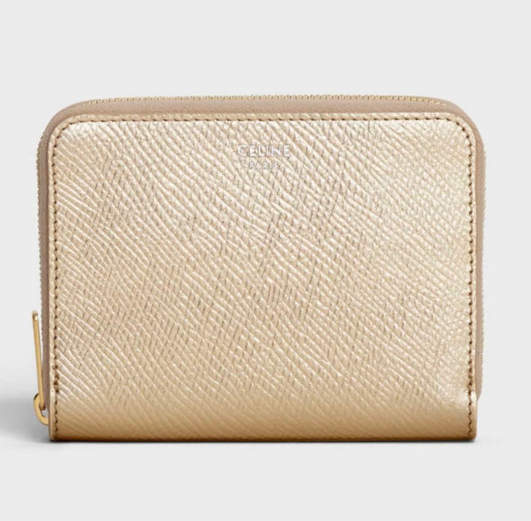 セリーヌ　パース　ゴールド　未使用