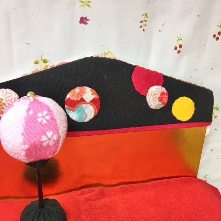 収納型　　ネコのお雛様