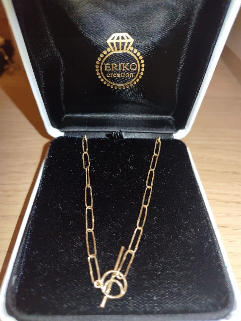 r*o様 eriko creation 手仕事ネックレス　K10