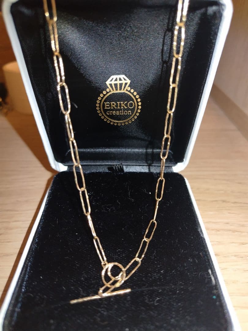r*o様 eriko creation 手仕事ネックレス　K10
