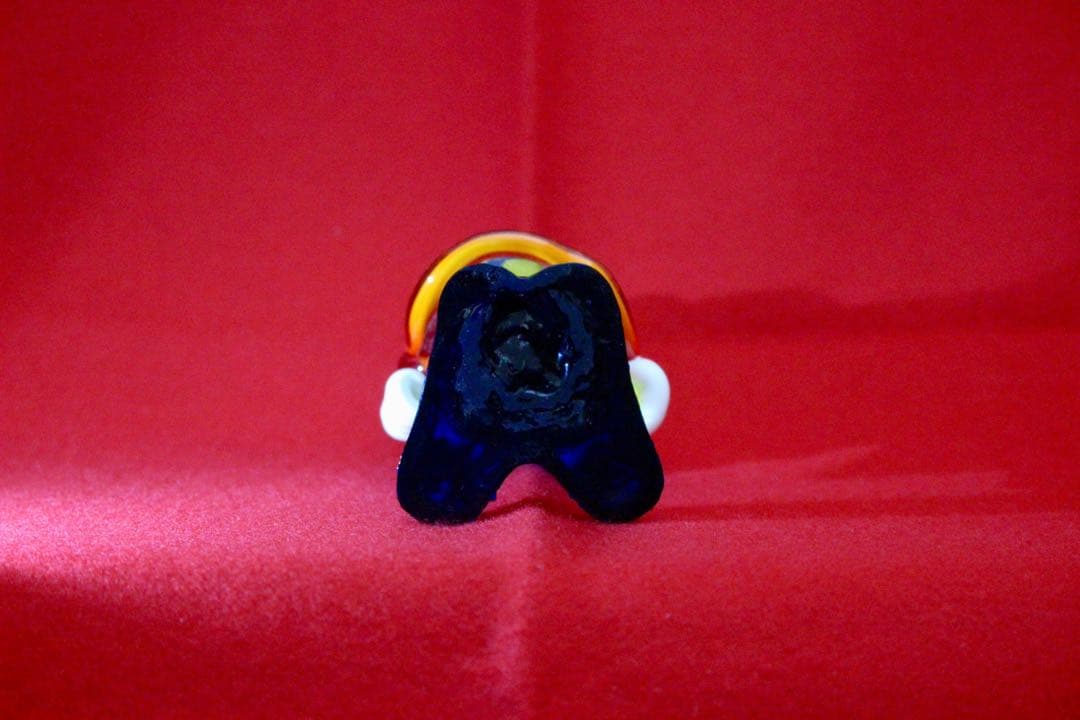 イタリア雑貨・ピエロコレクション【MURANO GLASS 赤の紳士】