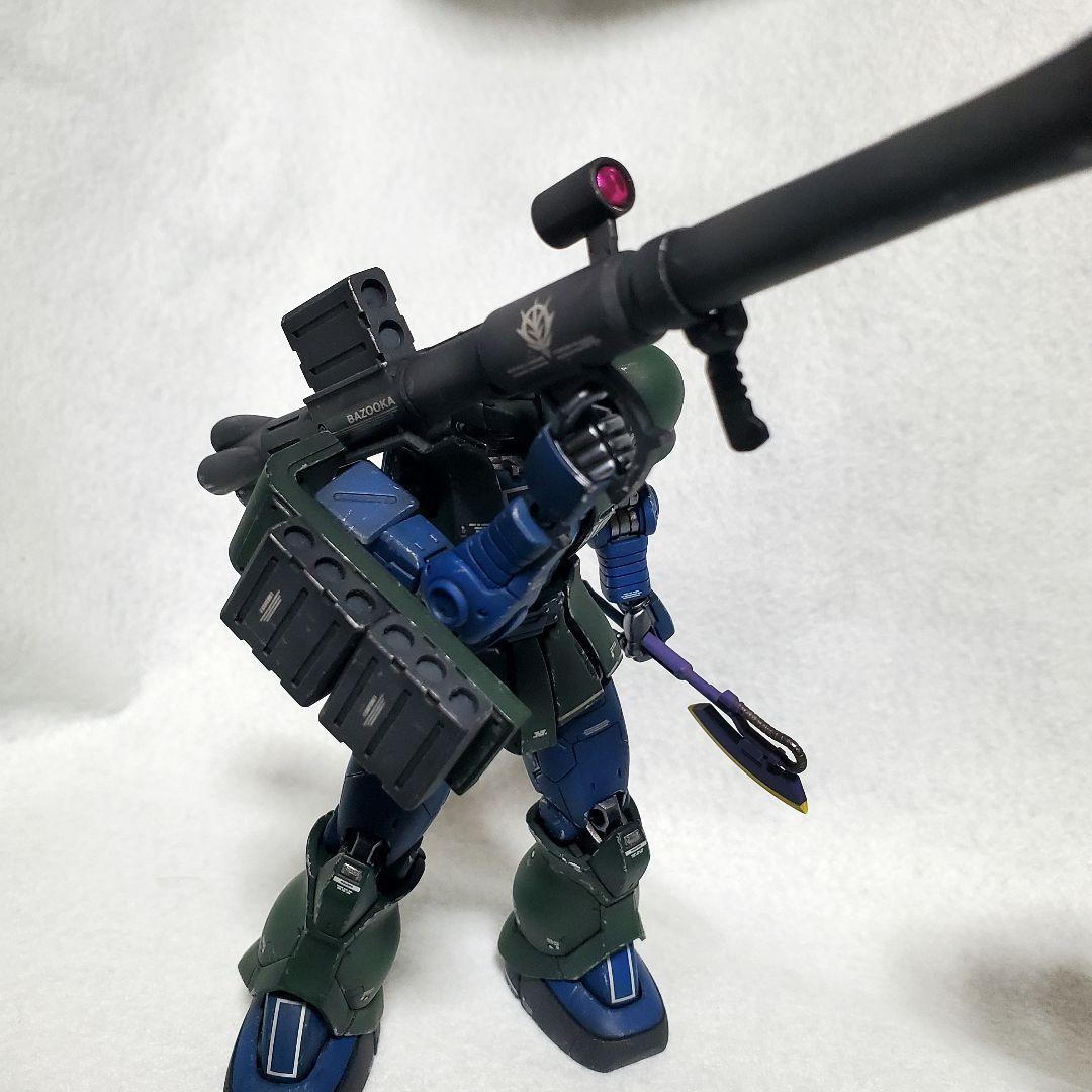 全塗装 完成品 ＨＧ 1/144 ザクI デニム／スレンダー2機セット