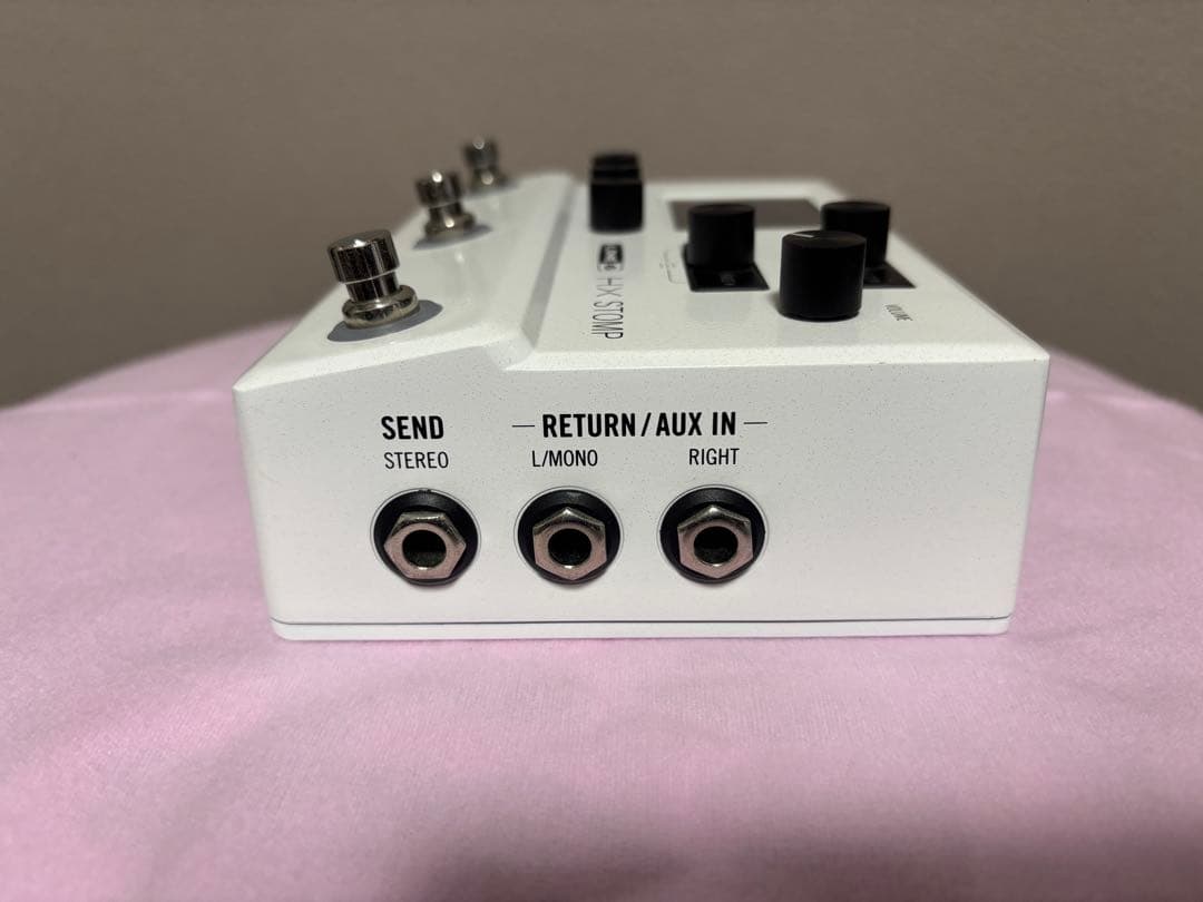 White限定カラー　LINE6 HX STOMP