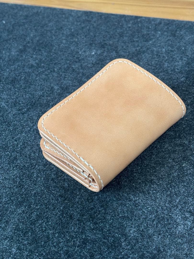 ハンドメイド HPW-01 ミドルウォレット レザー 栃木