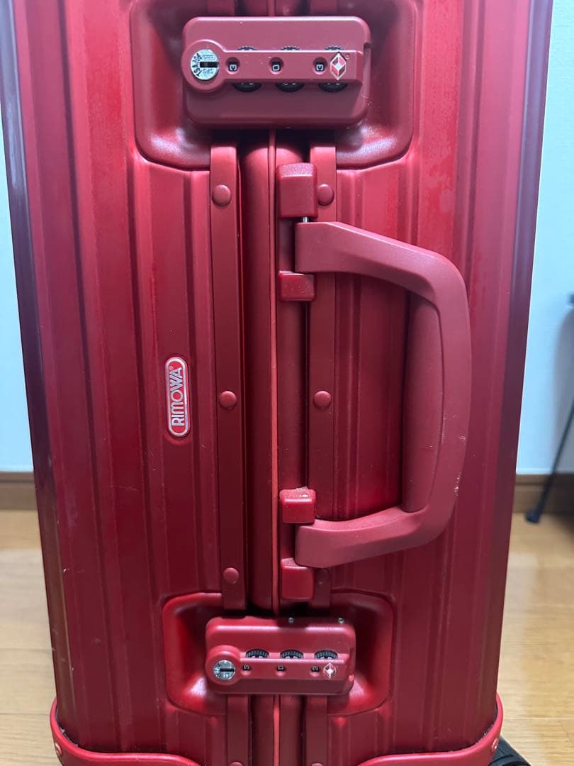 Supreme x RIMOWAキャリーケース red