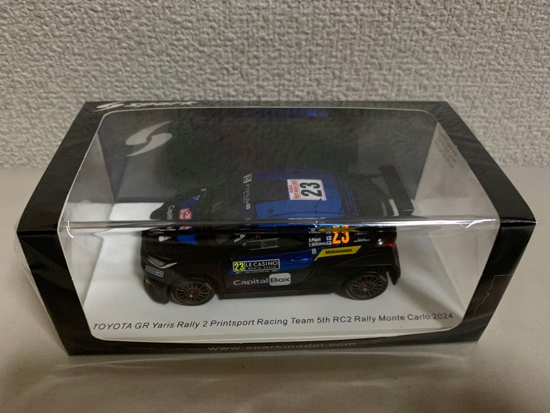 1/43 トヨタ GR ヤリス ラリー2 Rally2 チャンピオン2024