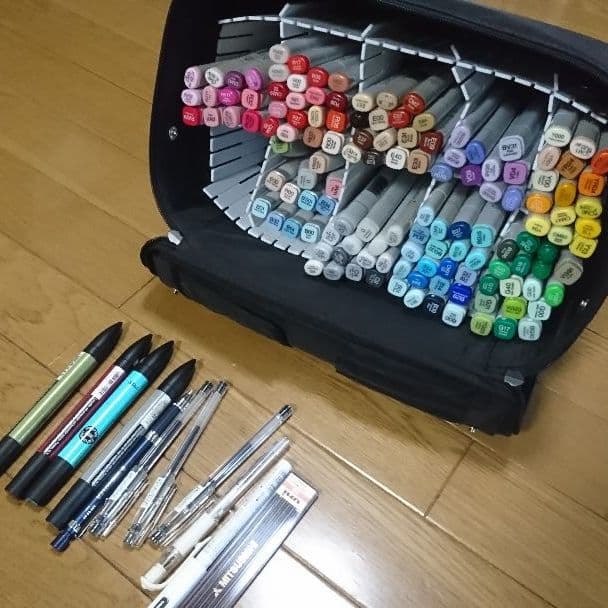 コピック＋詰め替え用インク＋ケース　133本