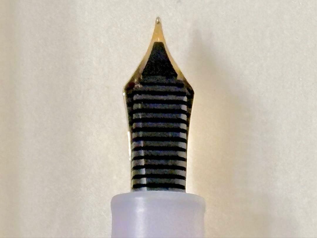 【未使用級】セーラー万年筆　四季織　雨音「凍雨」　中細　21K　H-MF 中細