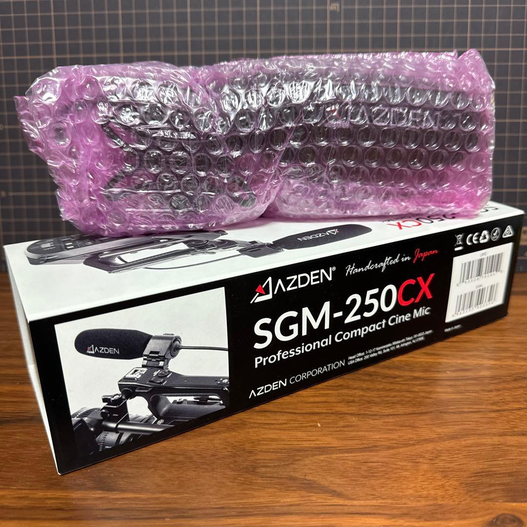 （未使用品）カメラマイク　アツデン　AZDEN SGM-250CX