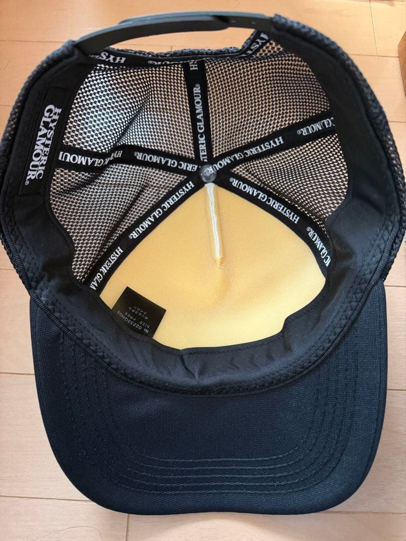 HYSTERIC GLAMOUR GUITAR GIRL メッシュキャップ