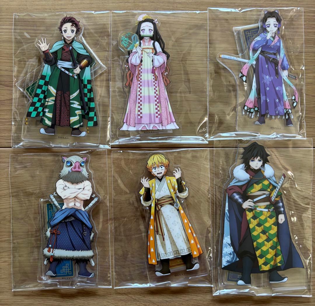 鬼滅の刃 中国ufotable限定アクリルスタンドフルコンプセット