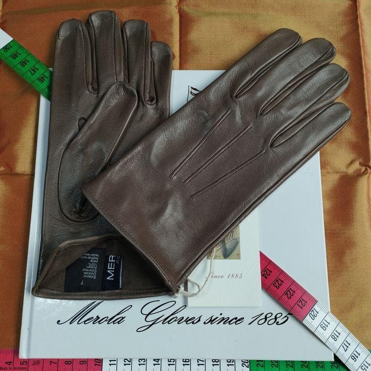初売り メローラ ナッパトープ色 ライニングなし グローブ 革手袋 MEROLA