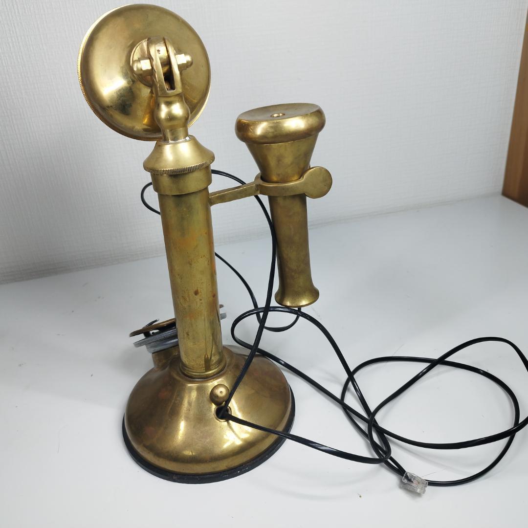 ゼネラル・エレクトリック 電話機 真鍮電話機 海外 雑貨 おしゃれ h7A1