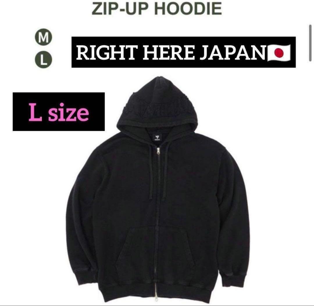 SEVENTEEN RIGHT HERE JAPAN ジップアップフーディー