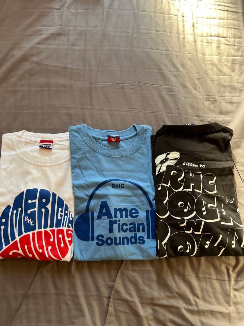 ロンハーマン　RHC AMERICAN SOUNDS Tシャツ3枚セット　M