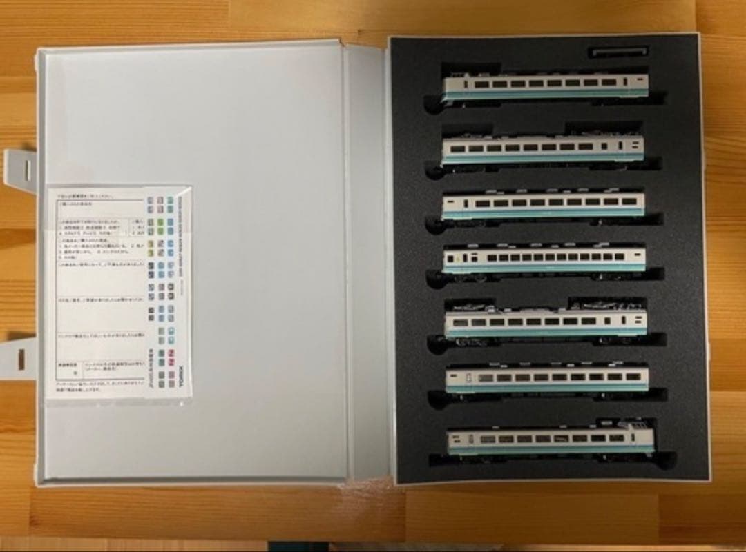 NゲージTOMIX.JR485系特急電車（北越.雷鳥.白鳥カラー）