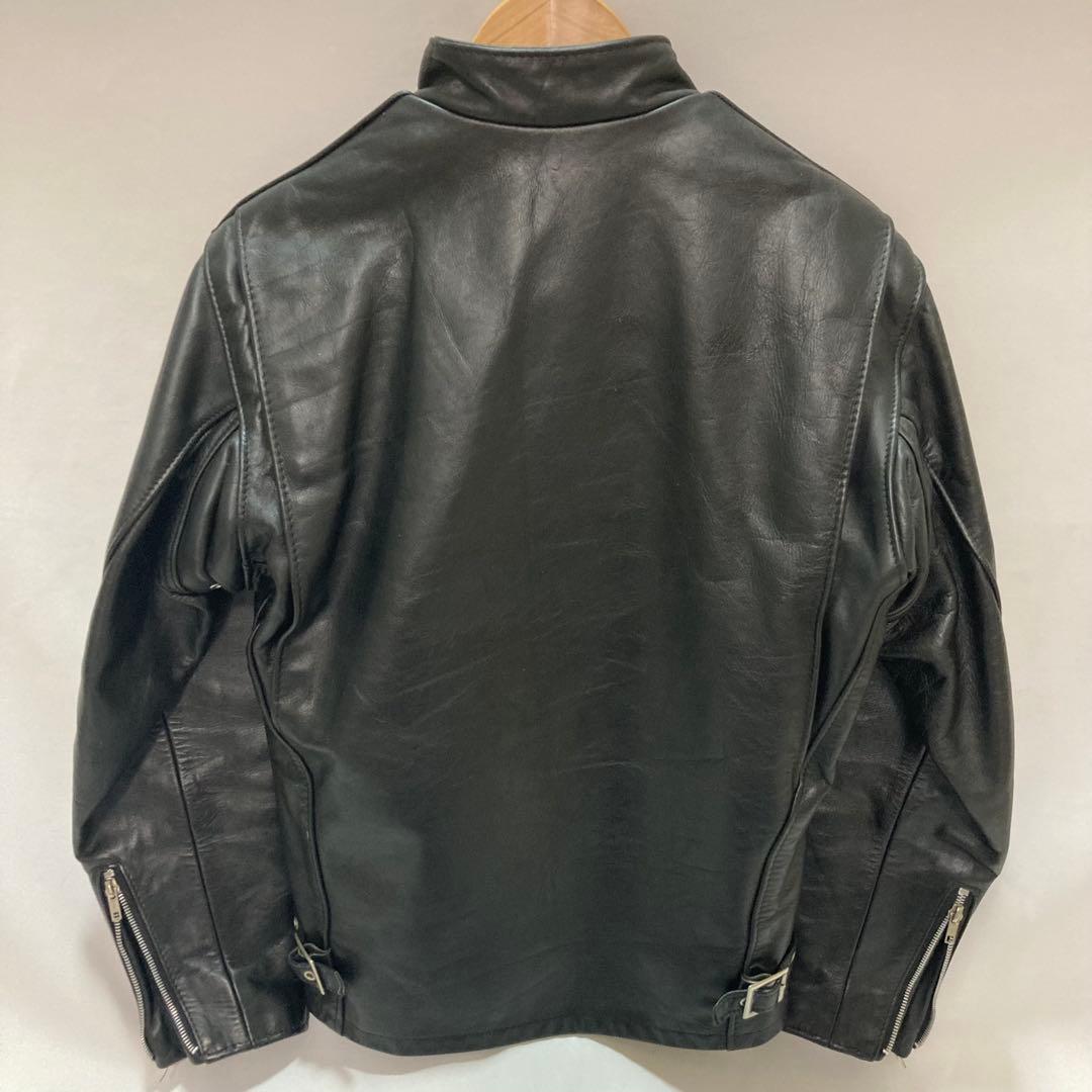 Schott ライダースジャケット　シングル　641 サイズ36 ボアライナー付