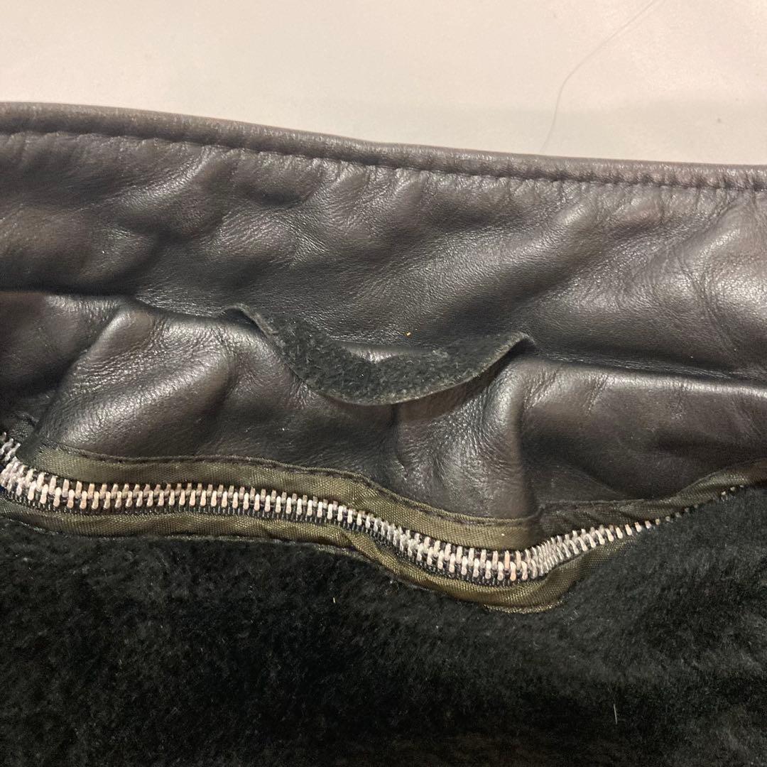 Schott ライダースジャケット　シングル　641 サイズ36 ボアライナー付