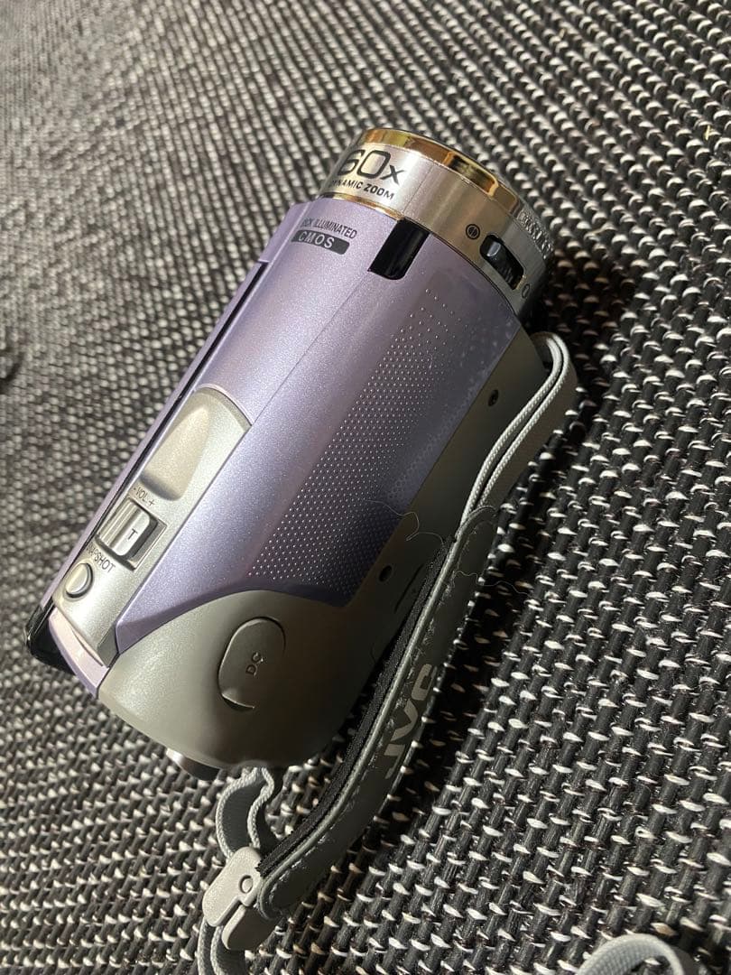 【動作確認ＯＫ】JVC Everio GZ-E310-V 三脚　バッテリー2個