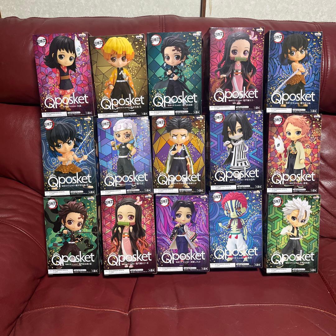 鬼滅の刃　Qposket 27種（各1個ずつ）27体のまとめ売り
