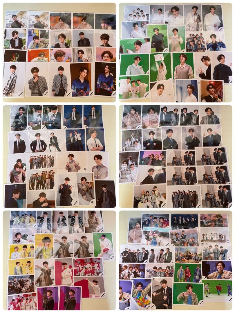 Man 渡辺翔太 公式写真 584枚　ステフォ まとめ売り