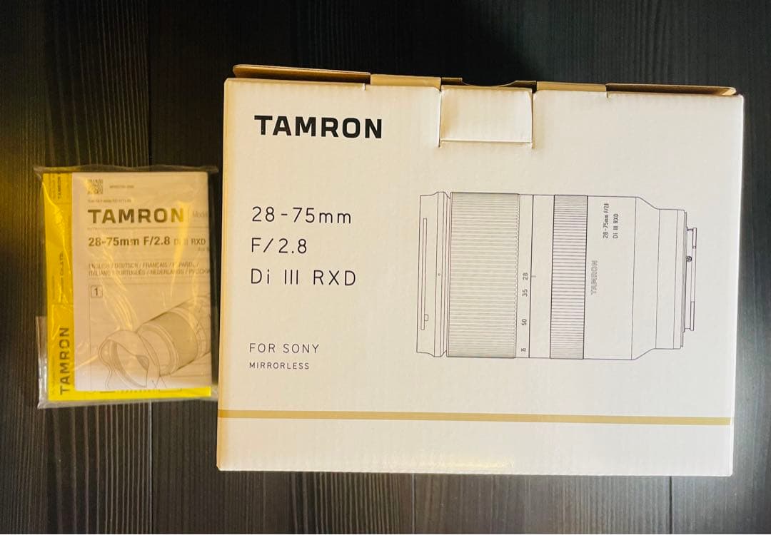 TAMRON 28-75mm F/2.8 Di Ⅲ RXD Eマウント A036
