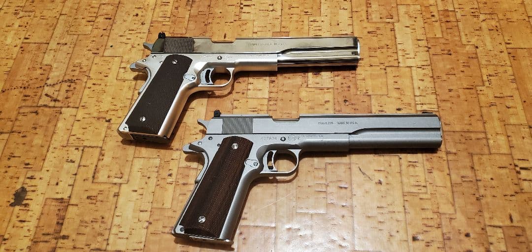 WAと新日本模型のハードボーラー2丁セット