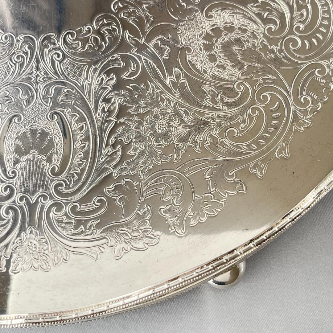 【Mappin & Webb】ギャラリートレー 37cm マッピンアンドウェッブ