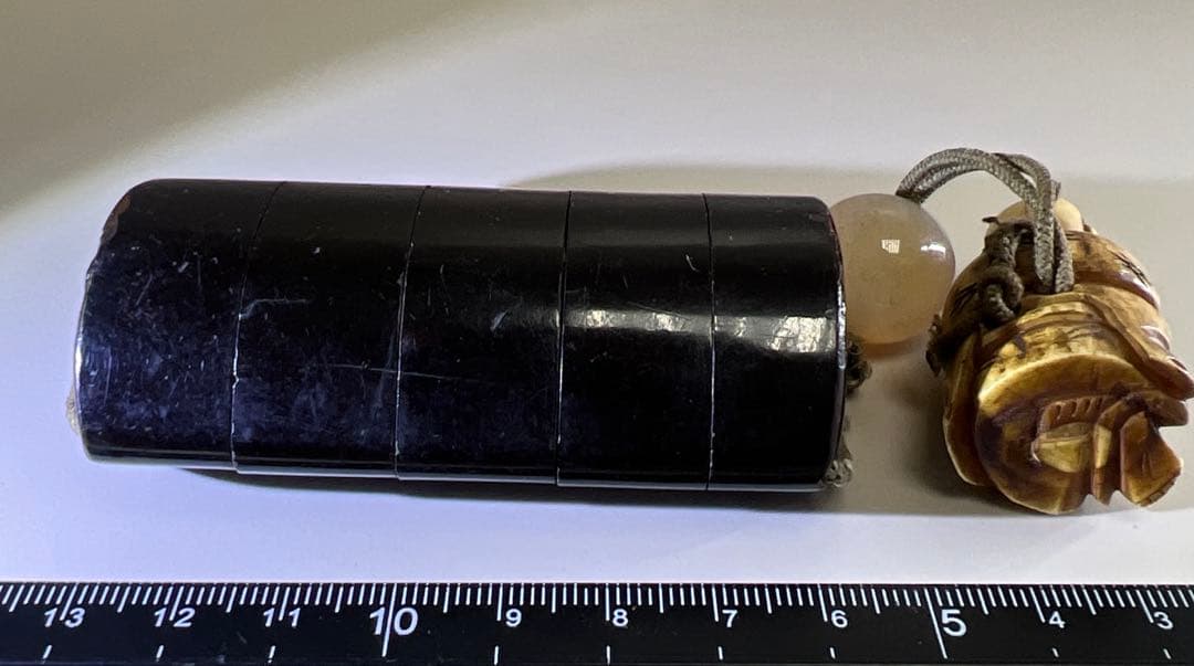 印籠人物根付緒締付　56g 東Y7-0918⭐︎2Fタエサ