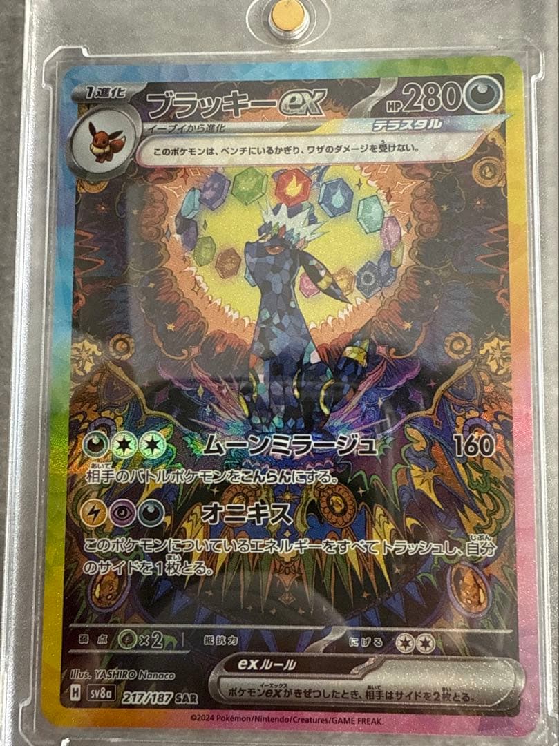 ＊nannan＊テラスタルフェス　ブラッキーEX SAR 217/187