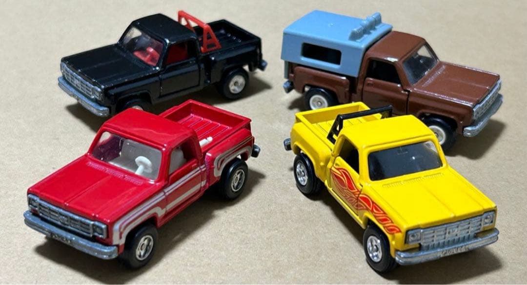トミカ シボレートラック 4台セット