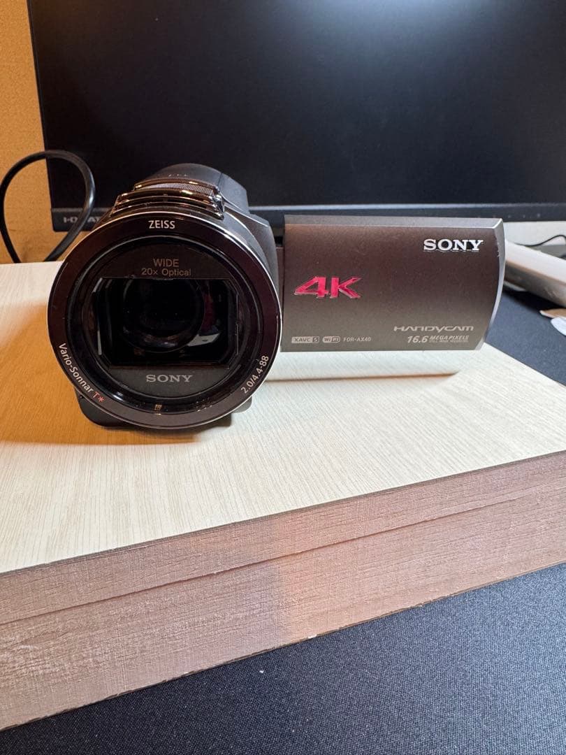 SONY FDR-AX40 4Kビデオカメラ