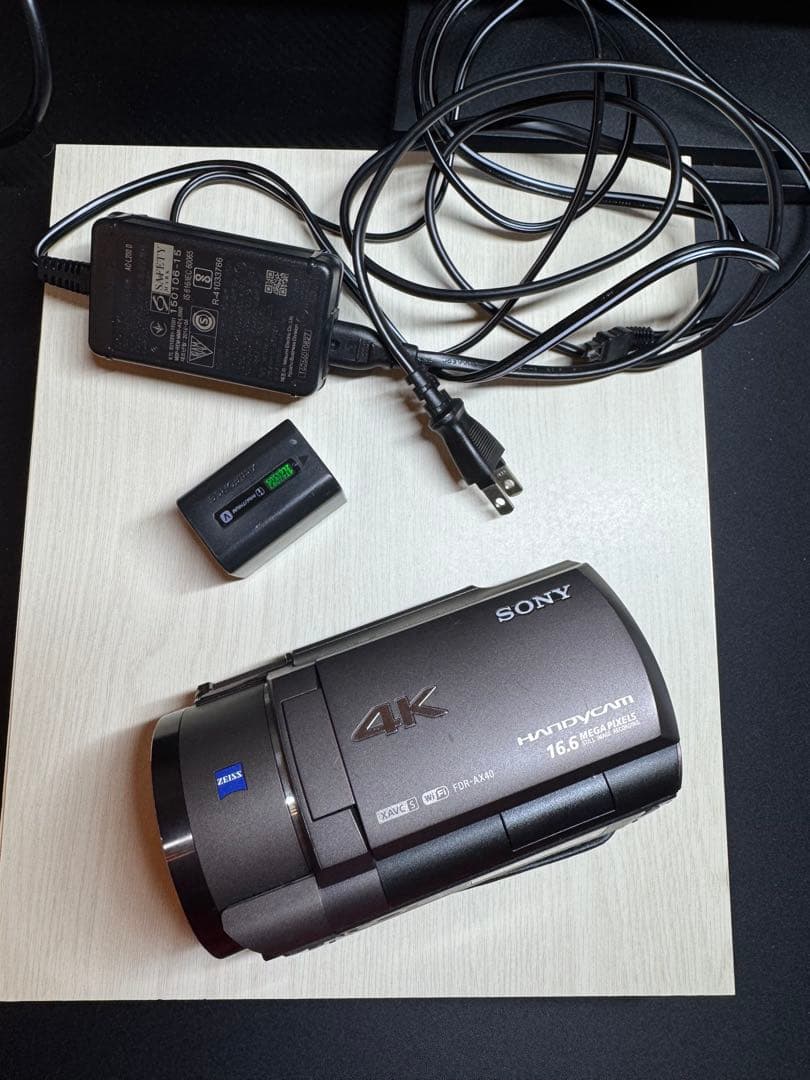 SONY FDR-AX40 4Kビデオカメラ
