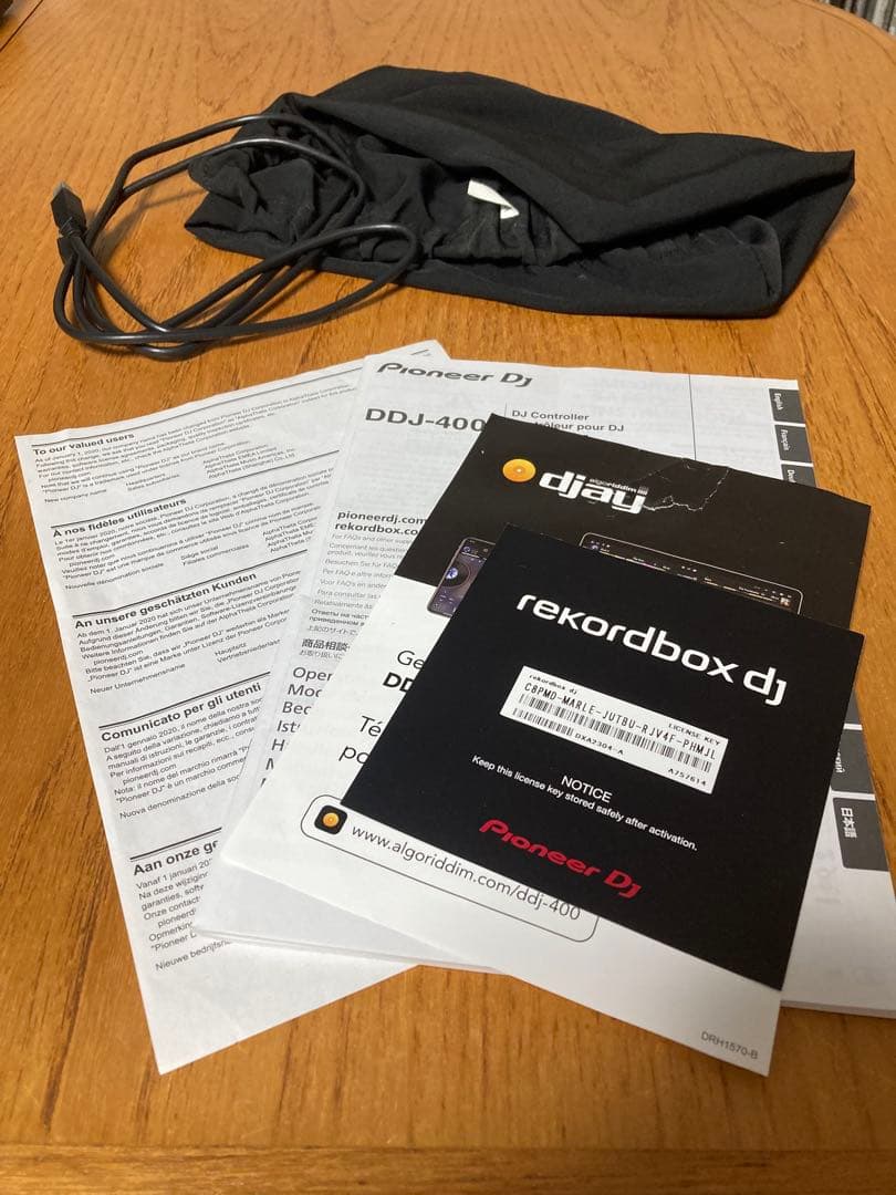 Pioneer DDJ-400-N Gold ヘッドホン付