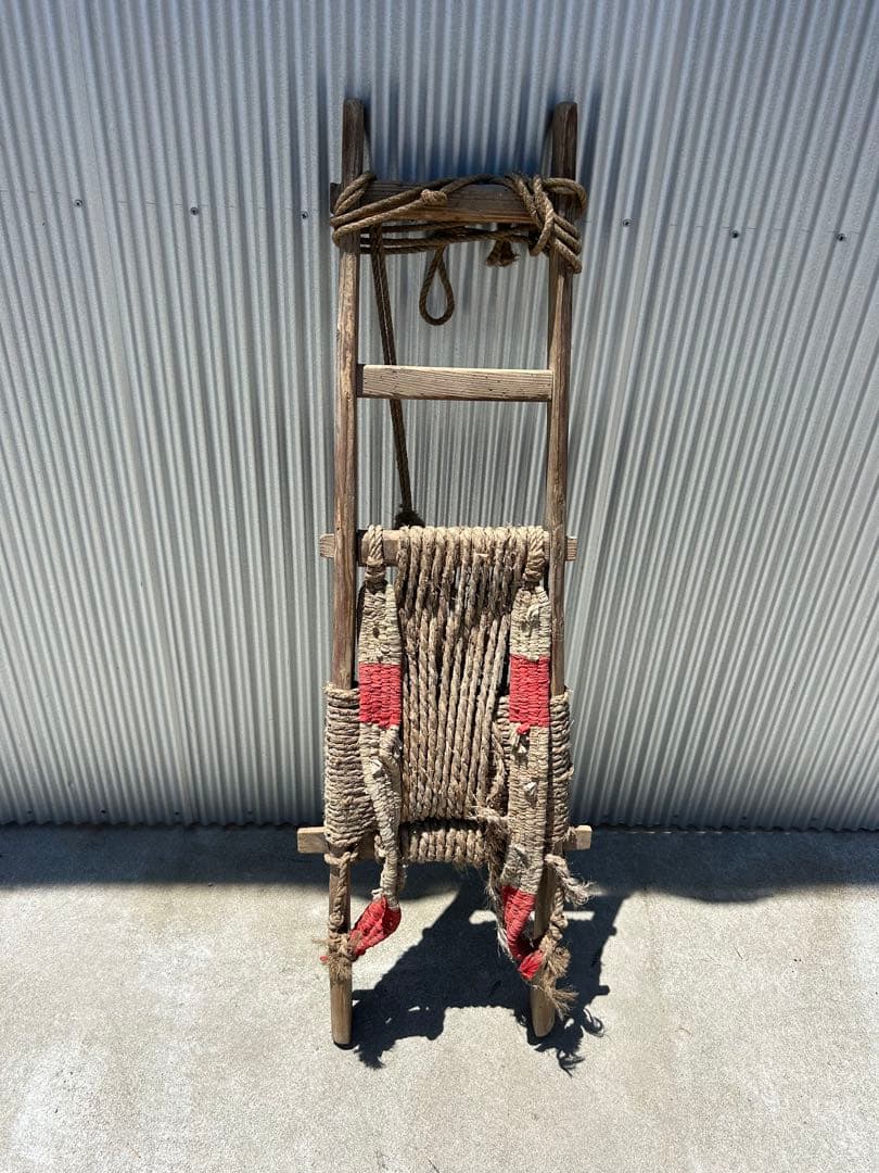 南房総で明治から昭和初期に使用されていた農具:背負子