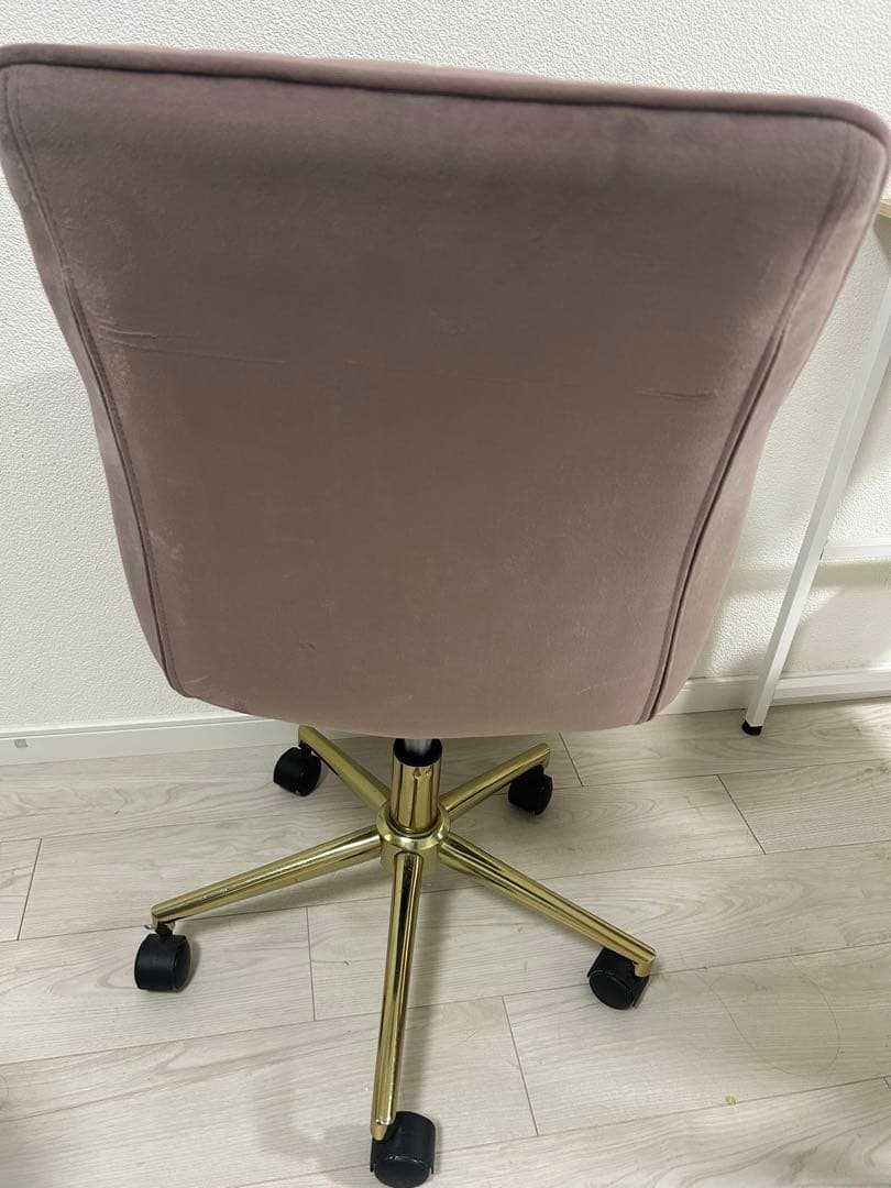 Francfranc エルドラド デスクチェア ピンク　家具 ソファ