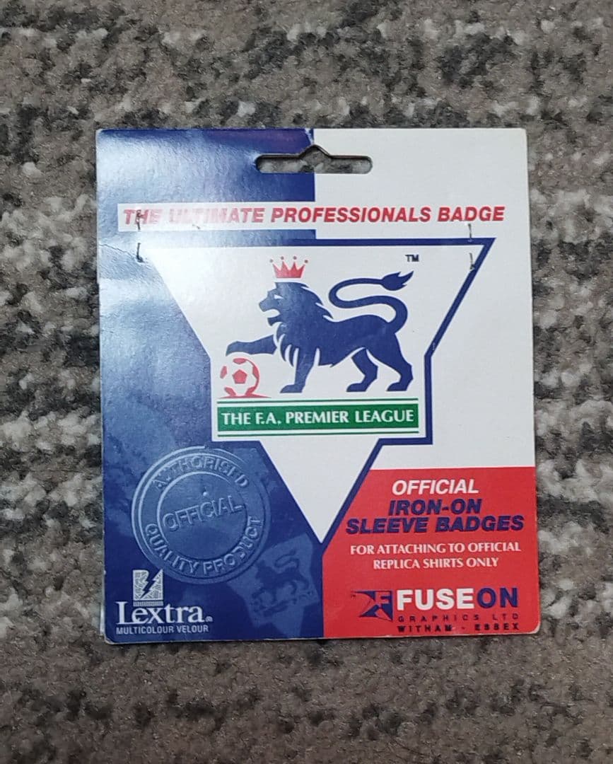 プレミアリーグ　F.A. Premier League アイロンパッチ