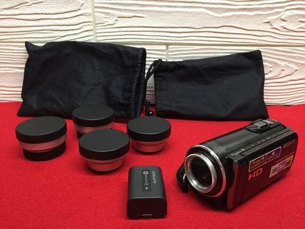 Ｙ【ジャンク品】SONY デジタルHD ビデオカメラ HDR-CX170 S