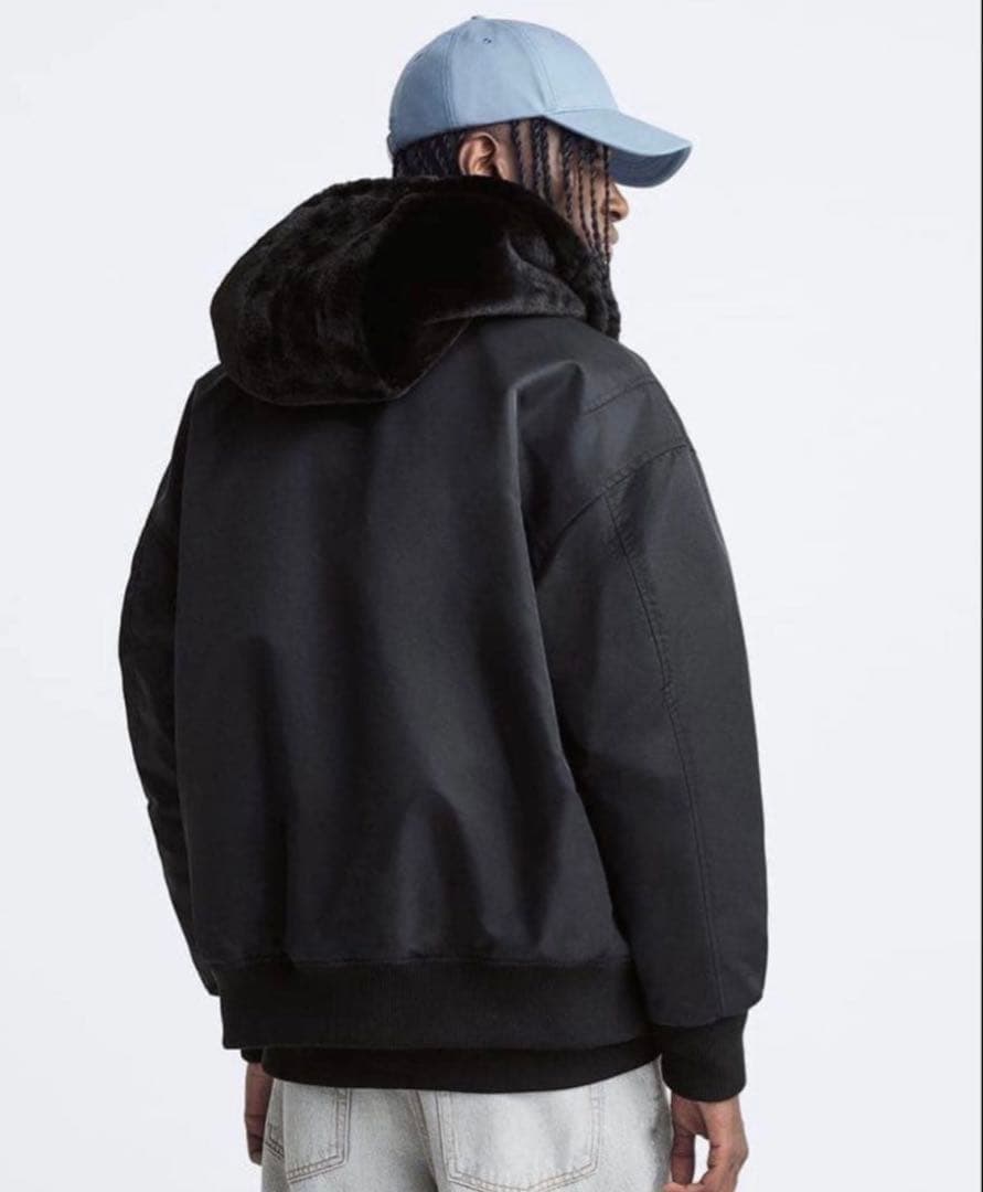 XL【完売品】ZARA ザラ リバーシブル　ボンバージャケット 2way