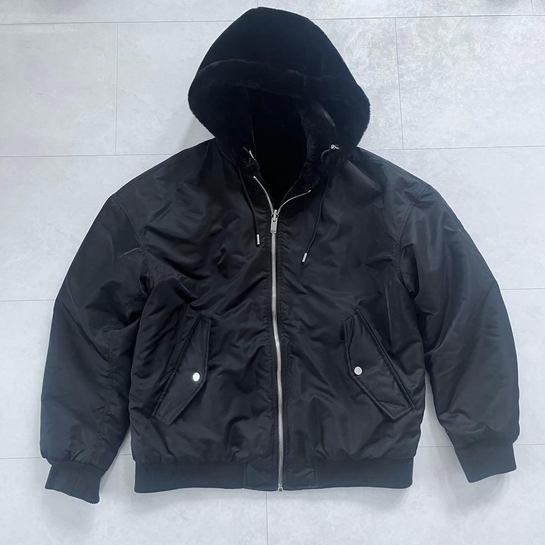 XL【完売品】ZARA ザラ リバーシブル　ボンバージャケット 2way