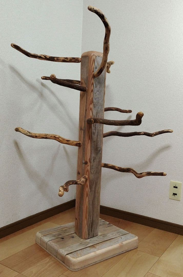 【大型鳥用】くねくね螺旋状♬どっしりバードスタンド