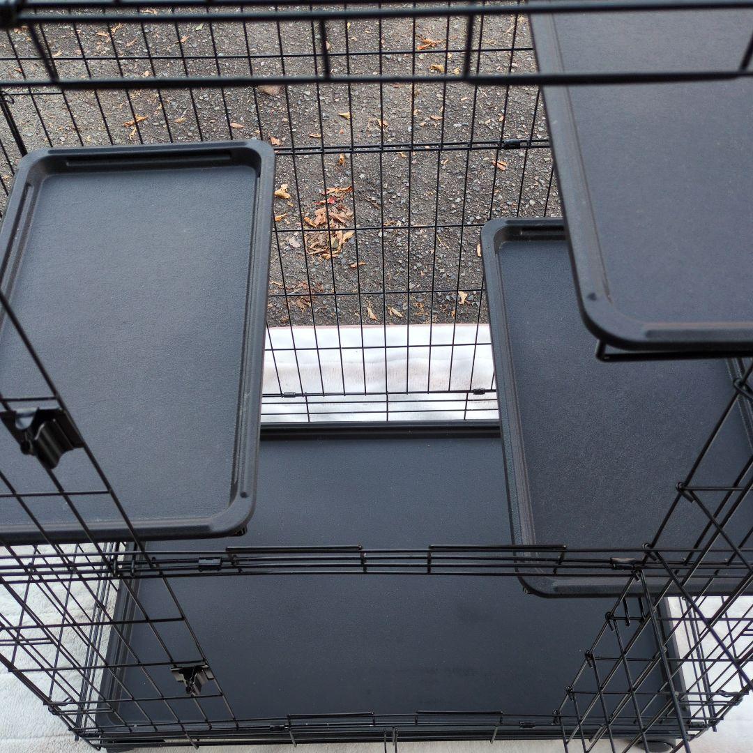 2日間使用 猫用大型ケージ Amazonベーシック品 キャットケージ