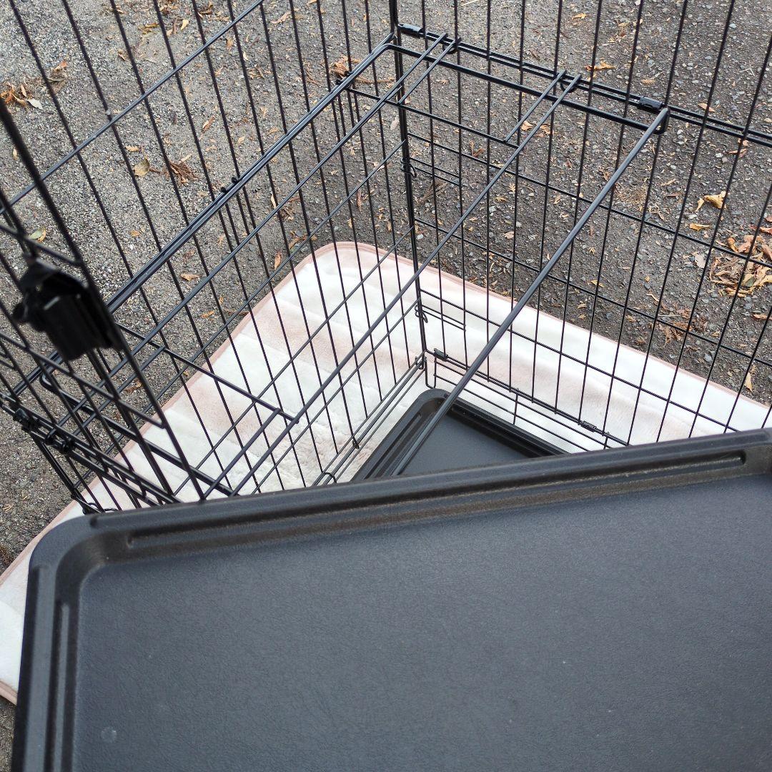 2日間使用 猫用大型ケージ Amazonベーシック品 キャットケージ