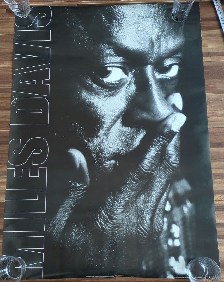 Miles Davis モノクロポスター89.8*64