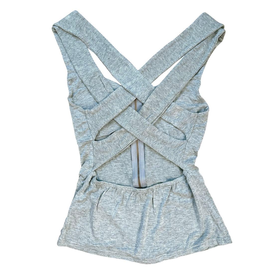 d.i.a　ダイヤ　鍵チャーム　バッククロスタンクトップ　Y2K　平成ギャル