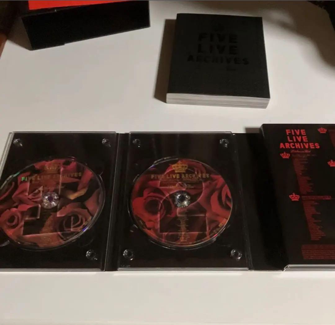 最安値 ラルクFIVE LIVE ARCHIVES 1 2セット hyde