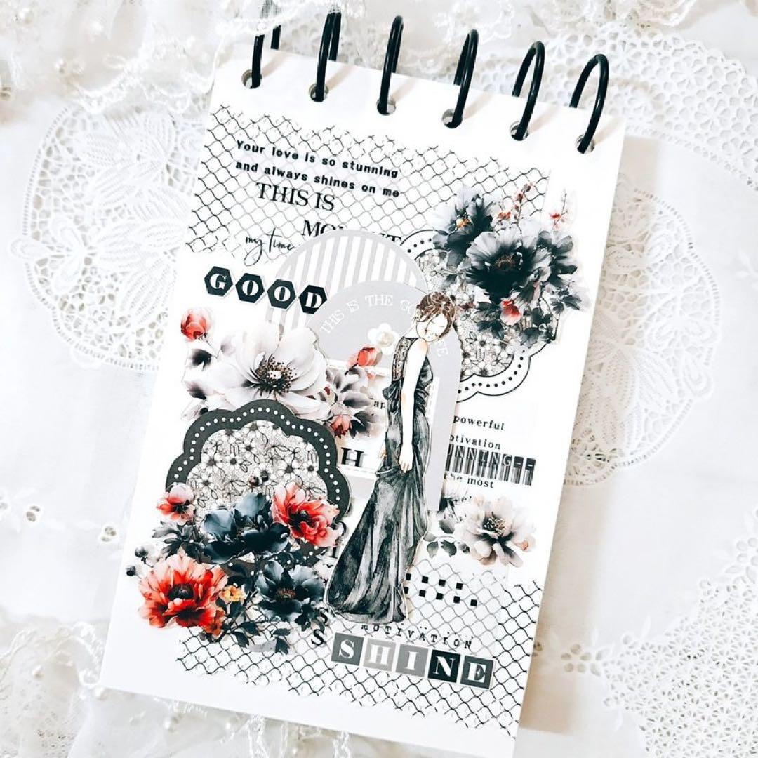 コラージュ素材　紙もの　素材紙　【1892】