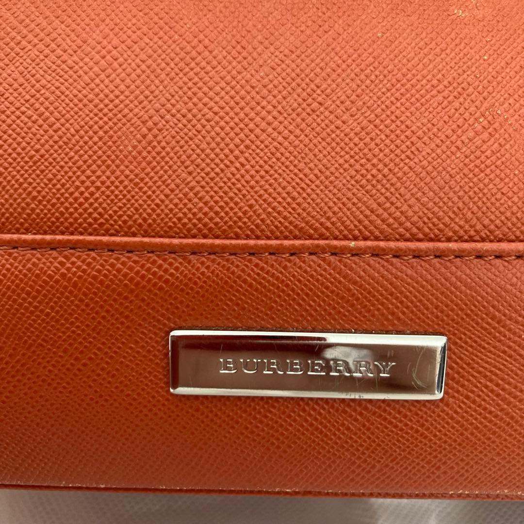 か*ら様 BURBERRY バーバリー　ハンドバッグ　本革　セレモニーバッグ